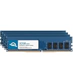 OWC 128GB (4x32GB) DDR4 3200MHz PC4-25600 CL22 2RX8 ECC Unbuffered